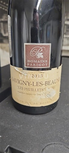 Bourgondië Savigny-lès-Beaune Premier Cru Domaine Parigot Les Peuillets 2013