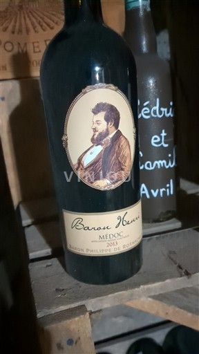 Bordeaux Médoc Baron Philippe de Rothschild Baron Henri 2013
