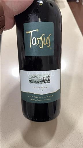 Castilien og León Ribera del Duero Tarsus Reserva 2019