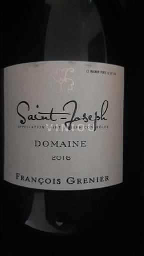 Rhônetal Saint-Joseph François Grenier Domaine 2016