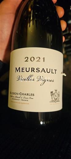 Borgoña Meursault Buisson-Charles Vieilles Vignes 2021
