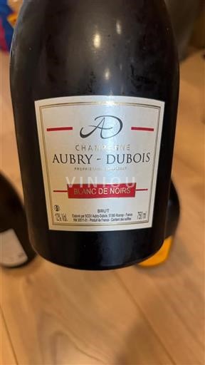 Champagne Champagner Aubry-Dubois Blanc de Noirs Ohne Jahrgang