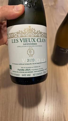 Loirevallei Savennières Château La Roche-aux-Moines Les Vieux Clos 2023