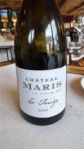 Лангедок Минервоа-ла-ливиниере Château Maris La Touge 2020