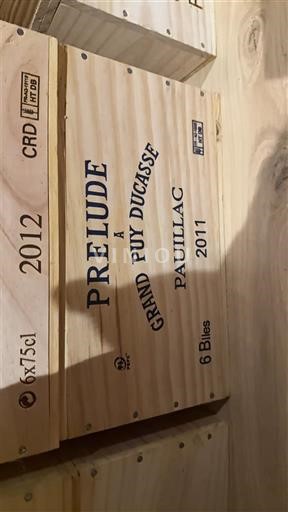 Bordeaux Pauillac Grand Cru Grand-Puy Ducasse Prélude à Grand-Puy Ducasse 2018