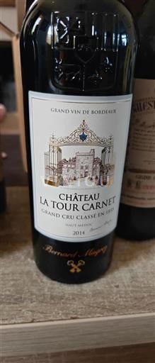 Bordeaux Haut-Médoc Grand Cru Château La Tour Carnet 2014