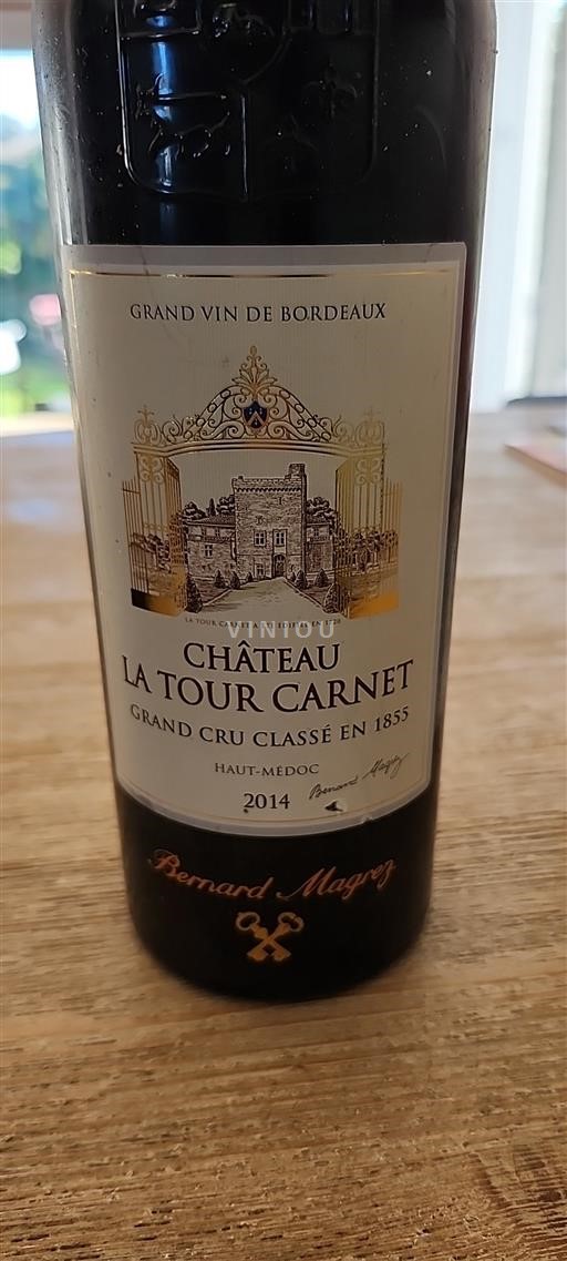 Bordeaux Haut-Médoc Grand Cru Château La Tour Carnet 2014