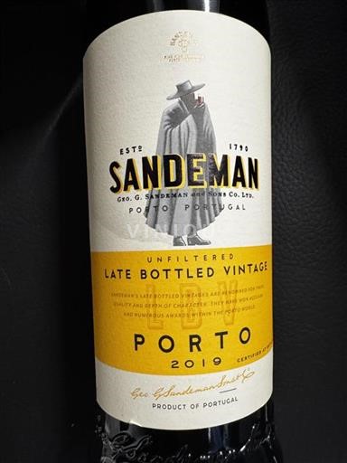 Bồ Đào Nha Porto Sandeman Late Bottled Vintage 2019
