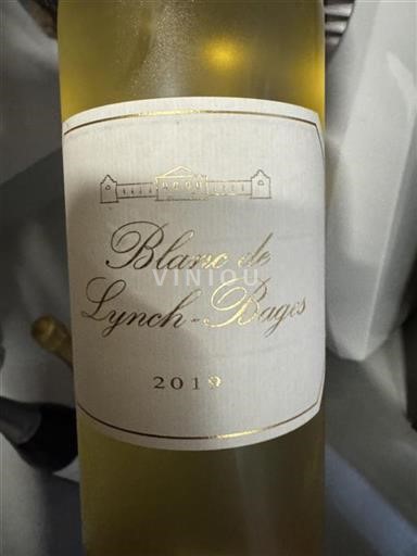 Bordeaux Pauillac Lynch-Bages Blanc de Lynch-Bages 2019