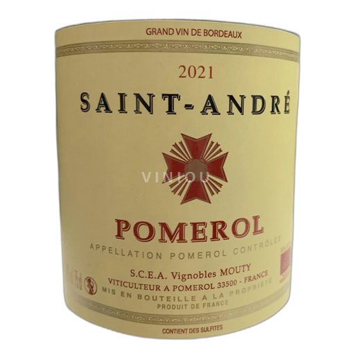Bordeaux Pomerol Saint-André 2021
