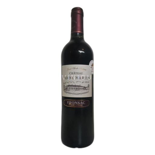 Burdeos Fronsac Château Moine Martin Trésor 2016