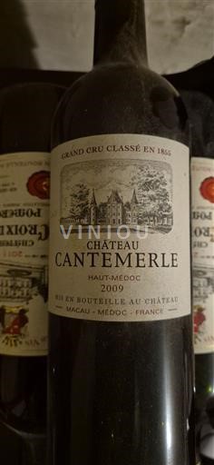 Burdeos Haut-Médoc Grand Cru Château Cantemerle 2009