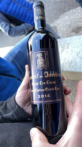Bordeaux Saint-Émilion Grand Cru Grand Cru Classé Couvent des Jacobins 2014
