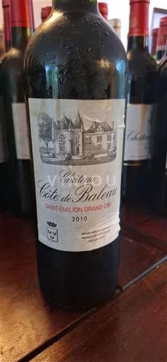 Bordeaux Saint-Émilion Grand Cru Château Côte de Baleau 2010