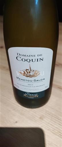 Loiren laakso Menetou-Salon Domaine Coquin 2012