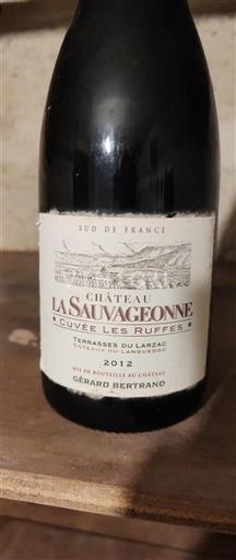 Languedoc Terrasses du Larzac Château La Sauvageonne Les Ruffes 2012