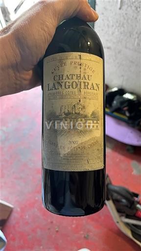 Bordeaux Premières-côtes-de-bordeaux Château Langoiran Prestige 2007