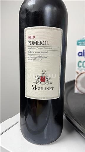 Burdeos Pomerol Château Moulinet 2019