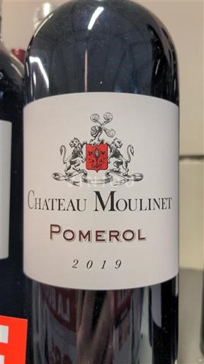 Bordeaux Pomerol Château Moulinet 2019
