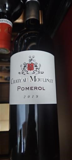 Bordeaux Pomerol Château Moulinet 2019