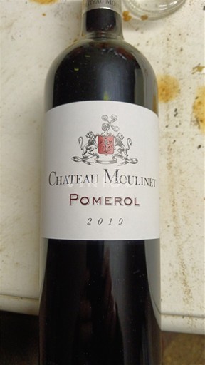 Bordeaux Pomerol Château Moulinet 2019