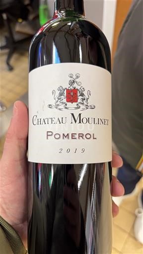 Bordéus Pomerol Château Moulinet 2019