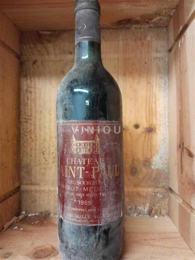 Bordeaux Haut-Médoc Cru Bourgeois Château Saint-Paul 1985