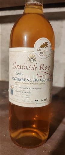 Sud-Ovest Pacherenc-du-vic-bilh Cave de Crouseilles Grains de Roy 2007