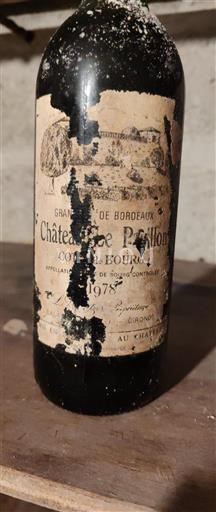 Burdeos Côtes-de-bourg Château Le Pavillon 1978