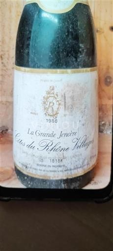 Rhône-dalen Côtes-du-Rhône-Villages La Grande Jencère 1986