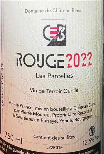 Burgundi Bourgogne Domaine Blanc Les Parcelles 2022