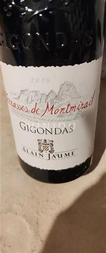 Rhônedalen Gigondas Alain Jaume Terrasses de Montmirail 2019