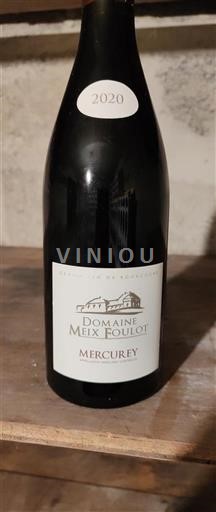 Burgundsko Mercurey Domaine Meix Foulot 2020