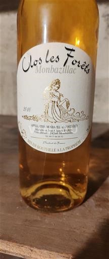 Zuidwest-Frankrijk Monbazillac Clos les Forêts 2010