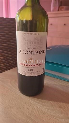 Bordeaux Bordeaux Supérieur Château La Fontaine 2022