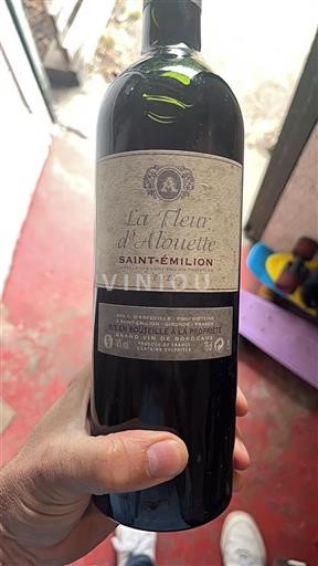 Burdeos Saint-Émilion GFA G. Arfeuille La Fleur d'Alouette 2015