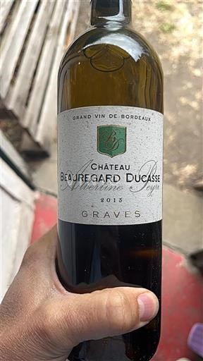 Bordeaux Graves Château Beauregard Ducasse 2015