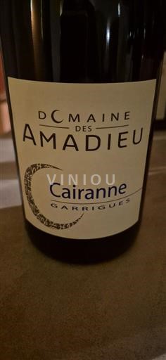 Rona dolina Cairanne Domaine Des Amadieu Garrigues 2024