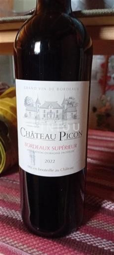 Burdeos Bordeaux superior Château Picon 2022