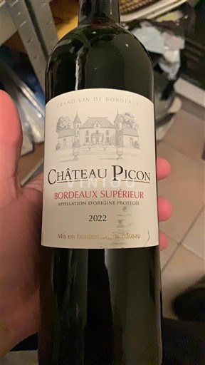 Bordeaux Bordeaux Supérieur Château Picon 2022