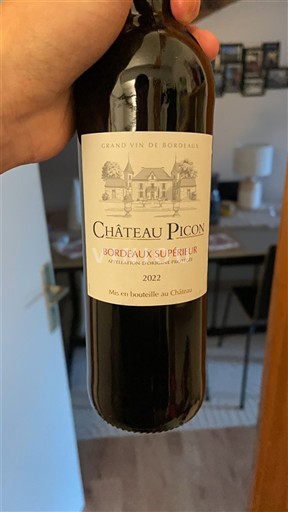 Bordeaux Bordeaux Supérieur Château Picon 2022