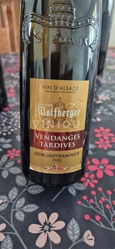 Alsace Vendanges Tardives Wolfberger Vendanges Tardives 2020