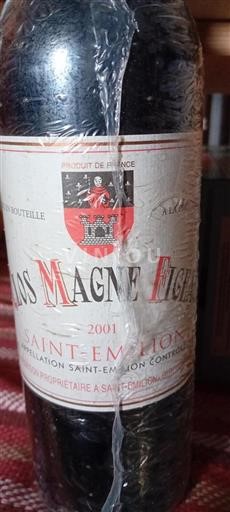 Burdeos Saint-Émilion Clos Magne Figeac 2001