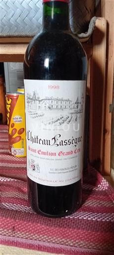 Bordéus Saint-Émilion Grand Cru Grand Cru Château Lassegue 1998
