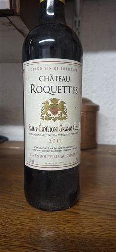 Bordeaux Saint-Émilion Grand Cru Grand Cru Château Roquettes 2011