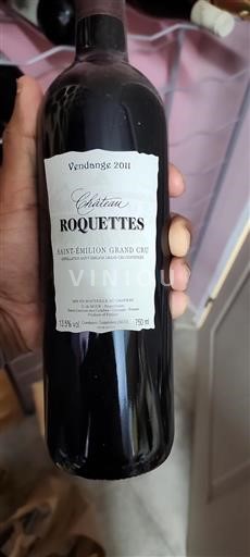 Bordeaux Saint-Émilion Grand Cru Grand Cru Château Roquettes 2011