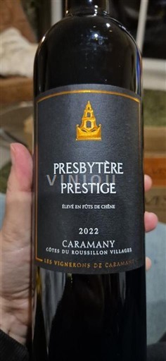 Roussillon Côtes del Roussillon Villages Les Vignerons de Caramany Presbytère Prestige 2022