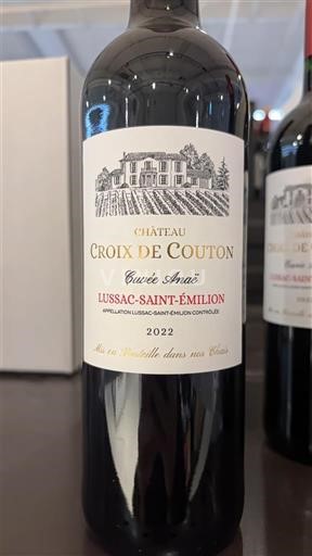 Burdeos Lussac-Saint-Émilion Château Croix de Couton Anaë 2022
