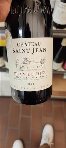 Valle del Ródano Côtes del Ródano Pueblos Château Saint Jean Plan de Dieu 2022