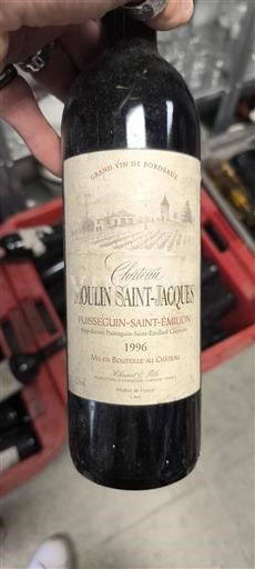 Bordeaux Puisseguin-saint-émilion Château Moulin Saint-Jacques 1996